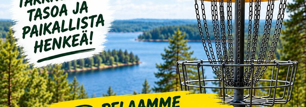 Vihtijärven Frisbeegolfradan paikallismestaruuskisa la 17.10.2026